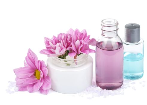 set of natural cosmetic isolated