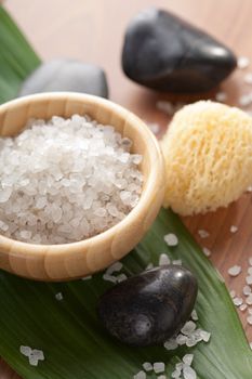 herbal salt and spa stones