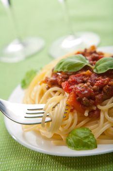 spaghetti bolognese 