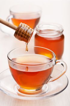 tea with honey