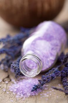 herbal salt and lavender