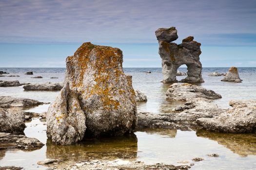 limestone pillars 