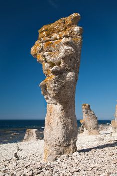 limestone pillars 