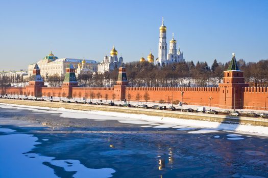 Moscow Kremlin and Cathedral of the Archangel Michael, Russia