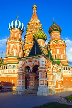 St Basil's Cathedral on the Red Square, Moscow, Russia