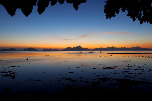 Untouched nature in El Nido, Palawan, Philippines