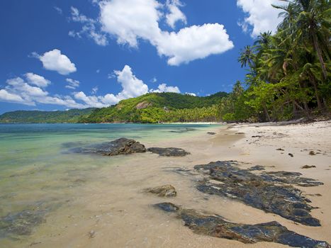 Untouched nature in El Nido, Palawan, Philippines