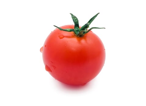 Fresh tomato isolated on white background