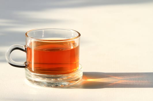 cup with tea