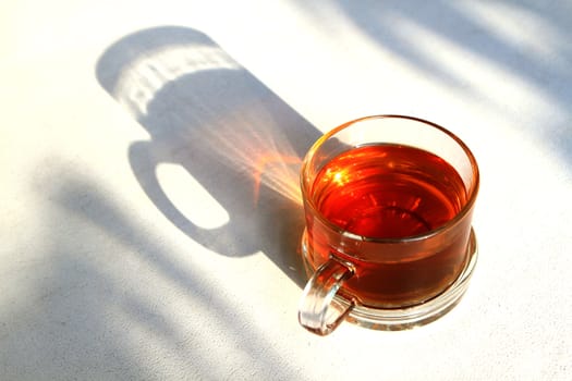 cup with tea