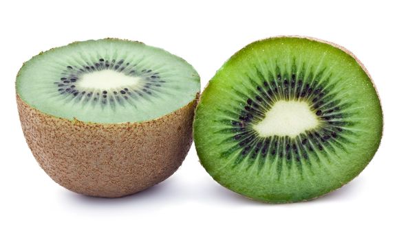 Fresh Kiwi isolated on white background