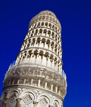 Famous Leaning Tower of Pisa, Italy