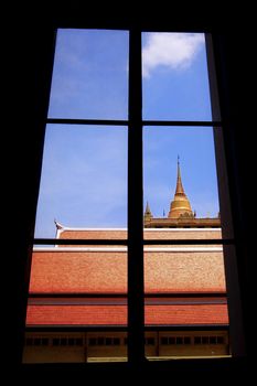 Golden Mount and Wat Saket,Thailand