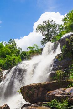 Mae Klang waterfall, Doi Inthanon national park, Chiang Mai, Thailand.