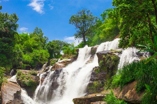 Mae Klang waterfall, Doi Inthanon national park, Chiang Mai, Thailand.