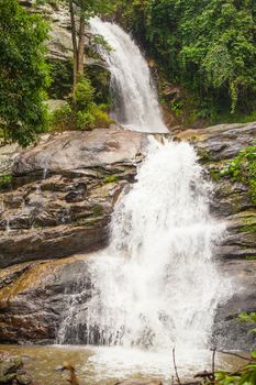 Huai Zai Luang waterfall, Doi Inthanon national park, Chiang Mai, Thailand.