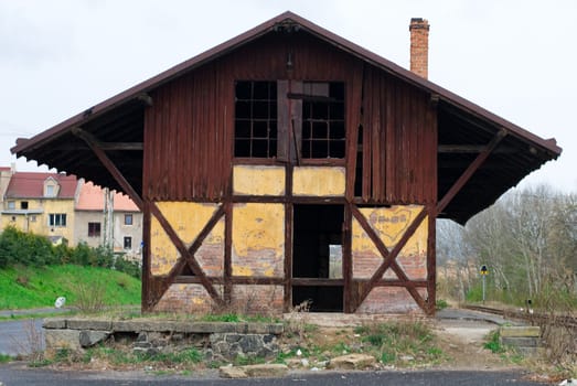 old industrial architecture