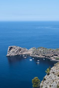 The view of the ocean, Majorca, Spain