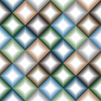 Geometrical seamless pattern