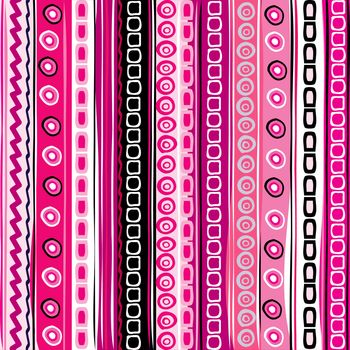 Pink color striped funny background