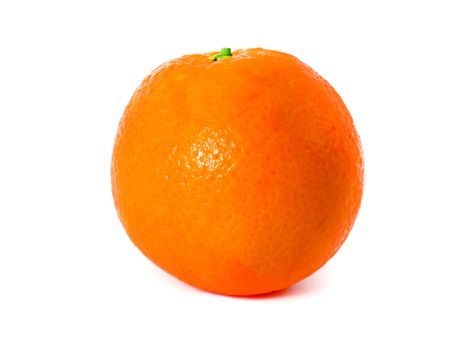 Fresh orange isolated on a white background