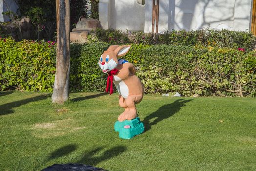 The picture is shot in a children park in Sharm el Sheik, Egypt, April 2013.