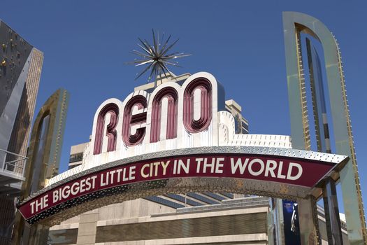 Reno The Biggest Little City in the World.