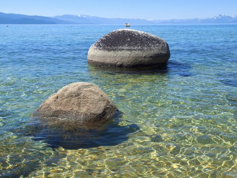 Visiting lake Tahoe in California and Nevada states.