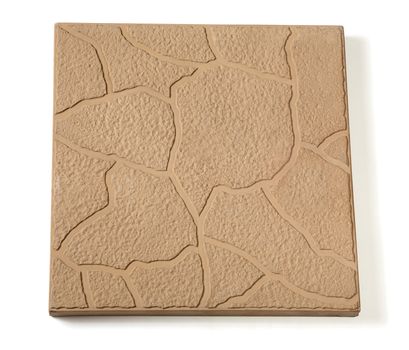 paving tile on a white background