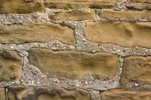 Wall from a grey stone.