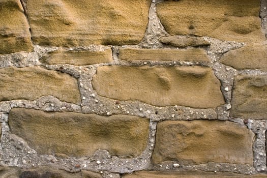 Wall from a grey stone.