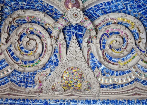 Thai style carving on stone