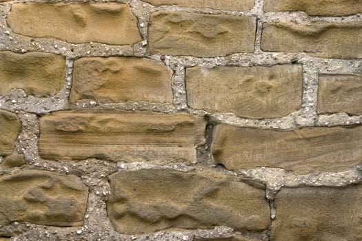Wall from a grey stone.