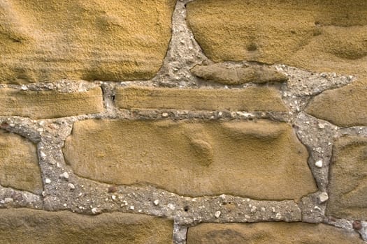 Wall from a grey stone.