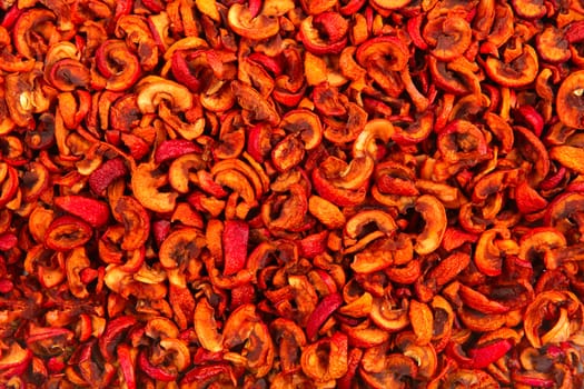 dried fruits background close up