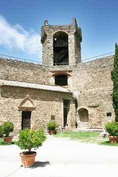 Detail from Montalcino, Tuscany, Italy