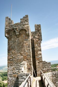 Detail from Montalcino, Tuscany, Italy