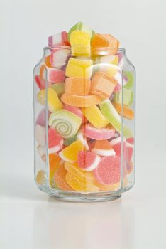 jelly in glass jar