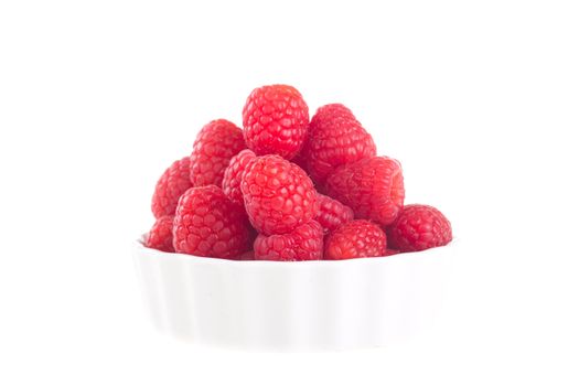 raspberry isolated on white background