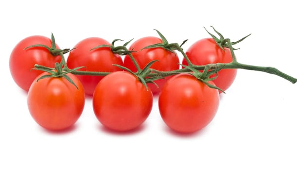 Fresh tomatoes isolated on whtie background