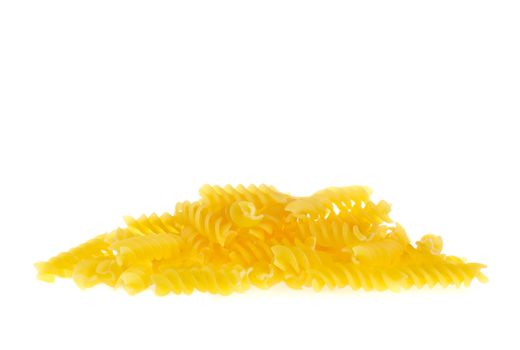 bowl of raw yellow macaroni