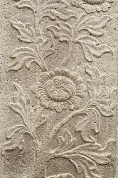 stone carvings of flowers, long-lasting beauty and timeless.