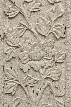 stone carvings of flowers, long-lasting beauty and timeless.