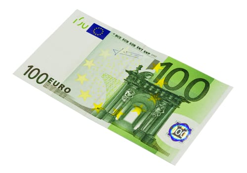 Euro banknote money, european currency background