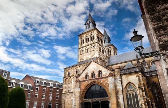 The Roman catholic Basilica of Saint Servatius, situated in Maastricht (the Netherlands) at the Vrijthof square, is a mainly Romanesque church dedicated to Saint Servatius