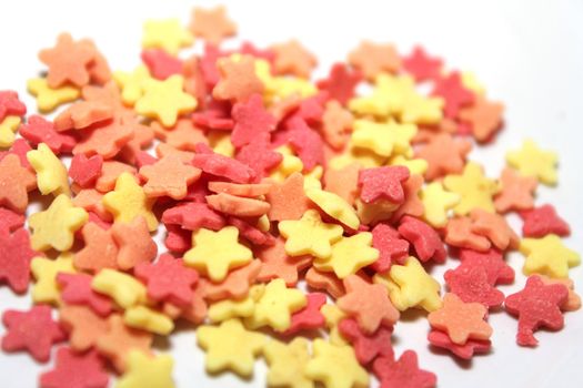 candy decoration stars