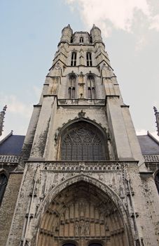 St  Bavon Cathedral  Ghent, Belgium, ascent to heaven