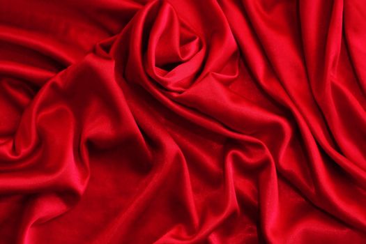 Luxurious deep satin/silk folded fabric, useful for backgrounds