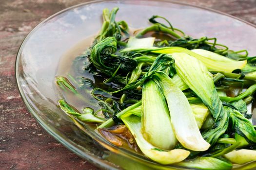 Fried morning glory