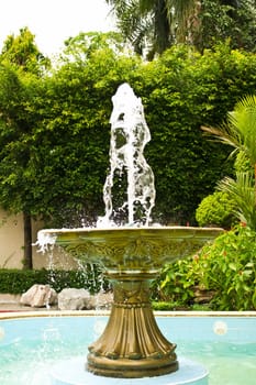 fountain in the park